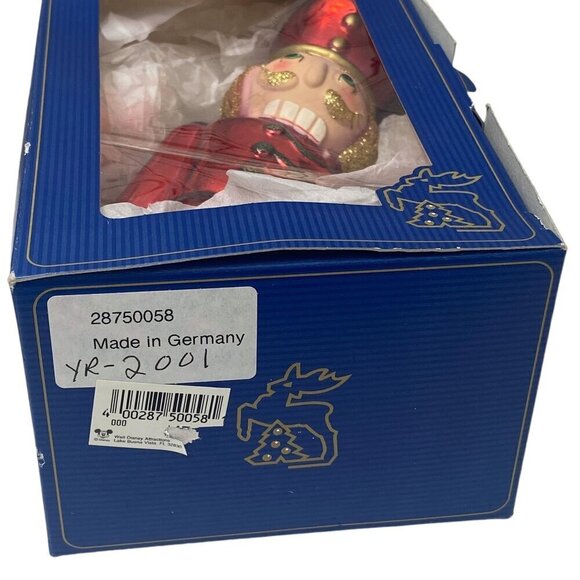 Nutracker Christmas Ornament Blown Glass Krebs Disney Edition  8" Made in German - Picture 9 of 14